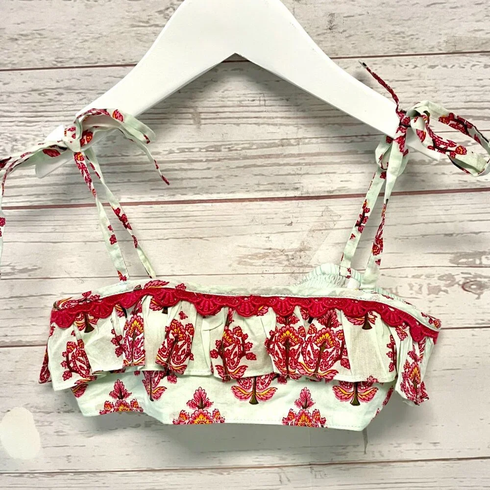 Lison Paris Cotton Bikini Top